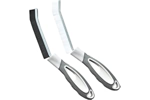 EARNING POWER Szczotka do czyszczenia, szczotka do czyszczenia szczelin w płytkach łazienkowych, narzędzie do czyszczenia szczeliny premium, aluminiowe wsparcie do czyszczenia domu, kuchni, toalety, okien, kranów,