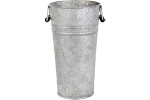 ESSCHERT DESIGN Fallen Fruits - Jarrón de Zinc Envejecido de Gran tamaño.