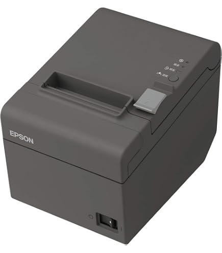 Epson TM-T20II レシートプリンター Eps0n TM-T82X-II-522 POS Thermal Receipt Printer, Black, 250mm/s