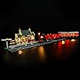 GEAMENT LED Light Kit Compatible with LEGO Hogwarts Express Train Set with Hogsmeade Station - for Harry Potter 76423 Model (Building Set Not Included)
