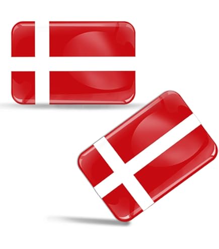 Adesivi Con Emblema Della Bandiera Norvegese - Decalcomania Del Paese Nordico Per Auto, Laptop E Altro Ancora - Italia - Foto 4