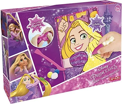Lansay 25133 Crea Tables Princess Glitter
