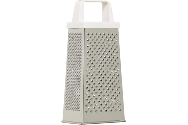 KitchenCraft Râpe à Fromage / Râpeuse à Légumes en Acier Inoxydable (21 cm)