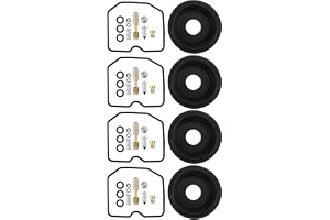 Gsf 600 Bandit-förgasare, Bandit 600-förgasarpackningssats, Gsf 600-förgasare, översynssats för förgasare, 4 set