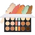 COSLUXE Beauty Carver #Delanci Concealer Contour Multifunction Palette, 37.6g Face Concealer Contour Cream Face Makeup Palette