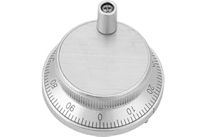 ‎SEAFRONT 4 Terminal CNC Elektroniczne Koło Ręczne Enkoder Obrotowy Korba Koło Ręczne średnica 60mm Ręczny Generator Impulsów Koło Ręczne do Systemu Sterowania Numerycznego Cnc