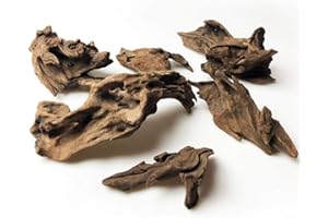 NATURE Decoracion Acuario Madera Natural manglar. 3 Unidades (10-20cm)