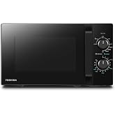 Toshiba MW2-MG20P(BK) Forno microwave 20 L, brightness 700W/1000W, with crispy grill and combined cozedura function, 9 levels