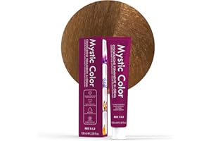 CAPELLO POINT Mystic Color - Coloration Cheveux - Crème Colorante Permanente à l'Huile d’Argan et au Calendula - Coloration Longue Durée - Couleur Blond Clair Doré 8.3-100ml