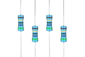 SCOOYUCK 100 Pcs 56 Ω ohm Widerständ 1/4W (0,25W) 1% Toleranz Metall Film Widerstande