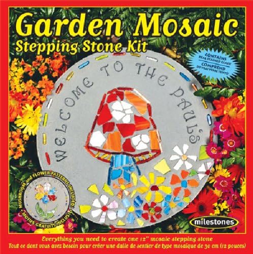 Midwest ProductsMosaic Stepping Stone Kit, Garden
