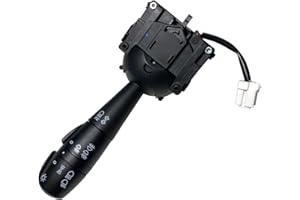 AUTOCRAFT Lichtkommodo mit Nebelscheinwerfer vorne und hinten, Lenksäulenschalter, kompatibel mit Renault Clio 4 Captur Twingo 3 Duster Lodgy Dokker Sandero 2 Logan 8201167981