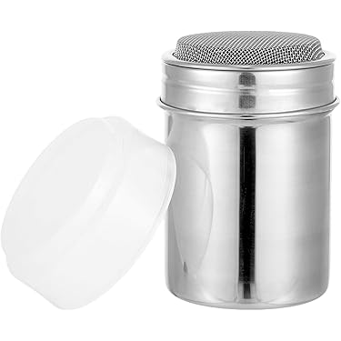 KEILEOHO 2-teiliges Pollensieb Set - 30cm & 20cm Edelstahl Mehlsieb 120/80 Mesh