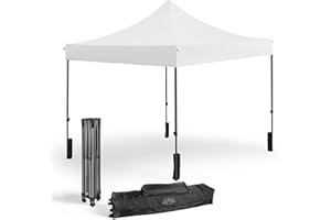 SKYLANTERN Tonnelle de Jardin Pliable 3x3 m 520D (320g/m2) - Qualité Professionnelle -Tonnelle Barnum Pliant - Tente Pagode Pliable Imperméable Idéale pour Reception en Exterieur