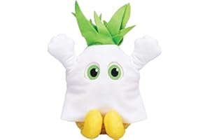 Goodness Gang Plushy Toys - Soft and Safe Stuffed Animals for Kids - Machine Washable and Perfect for Playtime and Bedtime - Full Collection Plush - Ghost Pineapple