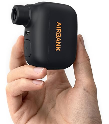 Mini Pompe à Vélo électrique Gaethra - 130 PSI, Arrêt Auto, Manomètre LED, Ultra Portable 196g