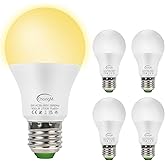 Lampadina Con Sensore, 8W E27 Lampadina LED con Sensore Crepuscolare Luce Notturna con Automatico Interno/esterno Bianco Cald