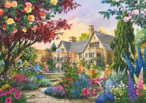 Gibsons Flora and Fauna Jigsaw Puzzle (4 x 500 pieces)