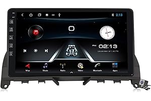 QBWZ Autoradio Android 9.0 Radio für Mercedes Benz C-Klasse 3 W204 S204 2006-2011 GPS-Navigation 9-Zoll-Touchscreen-Headunit MP5-Multimedia-Player-Video mit 4G WiFi DSP Carplay