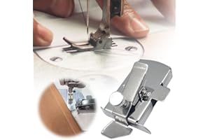 TOPBASHGO Guide de Couture Magnétique, Accessoires de Machine à Coudre, Accessoires de Couture pour Machine à Coudre, Outil de Jauge de Fixation Multifonctionnel (Silver 1 piece)