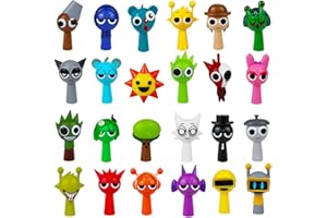 Kouipoie S-prunki Action Figures, 12 Pack Colorful Toy Figures for Kids, for Boys and Girls Ages 3+ Safe, Durable, and Fun, The for any S-prunki Games fan (24PCS)