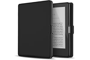 TNP PRODUCTS Etui TNP do Kindle 8. generacji - smukłe i lekkie etui z funkcją automatycznego uśpienia i budzenia do czytnika e-booków Amazon Kindle 6", wydanie 8. generacji 2016 (czarne)