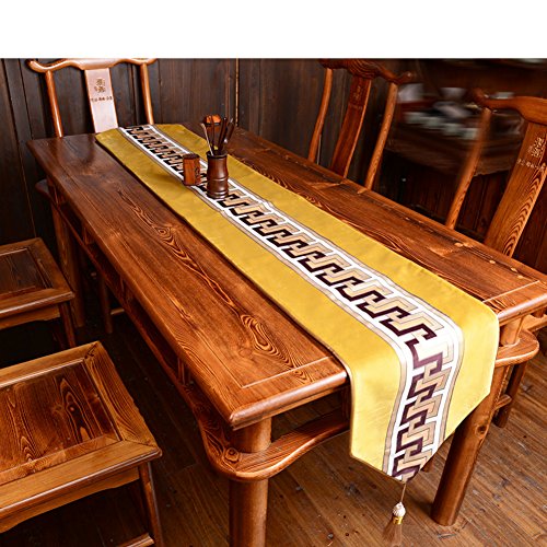 Table runner/tablecloth /tea table cloth/bed runner-A 34x260cm(13x102inch)