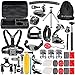Produktbild Gopro Zubehör, Greleaves Bundle Set Kit für Gopro Hero 6 5 4 3+ 3 2 1 Black Silver SJ4000 5000 6000 DBPOWER AKASO VicTsing APEMAN WiMiUS Rollei QUMOX Lightdow Campark und Sony Sports Dv und mehr