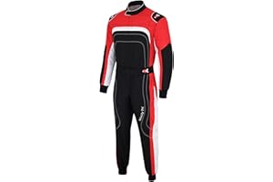 TK Velocity Adult Kart Suit/Race/Rally One Piece Cordura Racing Overall Karting Suit