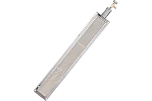 NICCOO Bruciatore Ceramica Gas Piastra, griglia bruciatore Ceramica infrarossi Gas Grill Barbecue, Burner Cottura Barbecue Ricambi