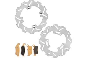 TARAZON Disco Dischi Freno Anteriore Posteriore Pastiglie per Honda CR 125 R CR 250 R 1998-2001