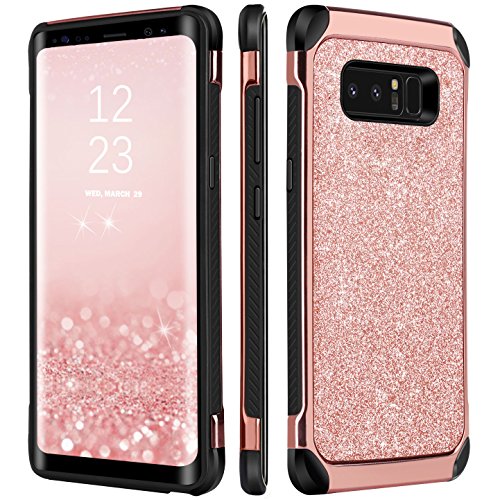 Funda Samsung Galaxy note 8 Funda Galaxy note 8 BENTOBEN Carcasa Ultra Delgado Samsung Note 8 Duro PC TPU Suave Interior Combinadas H brida Bling Sparkly Cuero Sint tico Anti-Ara azos Anti-golpes Protectora Funda para Samsung Galaxy note8 6 3 Rosa Oro Funda Samsung Galaxy note 8 Funda Galaxy note 8 BENTOBEN Carcasa Ultra Delgado Samsung Note 8 Duro PC TPU Suave Interior Combinadas H brida Bling Sparkly Cuero Sint tico Anti-Ara azos Anti-golpes Protectora Funda para Samsung Galaxy note8 6 3 Rosa Oro
