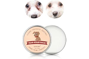 GJYC PET Bálsamo Removedor de Manchas de Lágrimas para Mascotas - 1 oz (30g) Cuidado Natural a Base de Plantas para Perros y Gatos - Limpia Suavemente y Restaura Unos Ojos Brillantes