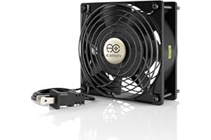 AC Infinity AXIAL 1238, Muffin Cooling Fan, 115V AC 120mm by 120mm by 38mm High Speed by AC Infinity