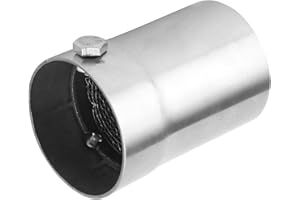 AUSLA Silencieux DB Killer pour Moto en Acier Inoxydable, 48mm, Réduit la Pollution Sonore, les Hautes Températures et la Résistance à la Rouille