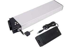 Xiseny Batteria per Bicicletta Elettrica Pieghevole 48v 10.4Ah E-Bike Batteria Ricaricabile agli ioni di Litio Incorporata per Bici Elettrica Bafang/Tongsheng 350W 500W 750W 1000W Motore (48V10.4Ah)