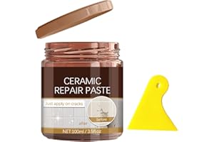 KOAHDE Ripara Crepe Nelle Piastrelle di Ceramica,Riparazione di Piccoli Fori per Piastrelle di Ceramica,Adesione per Riparazione Di Graffi In Ceramica,Stucco per Piastrelle Scheggiate per Ceramica