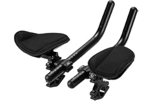 HUIOP Bike Aero Bar - Cycling Arm Rest Bar for Triathlon MTB Road Bike