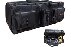 shrxy - Bolsa de Transporte portátil y Impermeable de Lona de Doble Capa para Detector de Metales