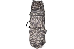 GUEST RUYUNLAI Borsa per skateboard da uomo impermeabile zaino da skateboard borsa con spallacci regolabili custodia portatile per skateboard, penny board, borsa da trasporto longboard