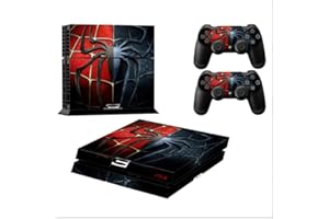 Happyit PS4 Skin Sticker Pegatina Protectora de Piel Vinyl Decal para Sony Playstation 4 Consola + 2 Protectores de Pantalla (A) (A6)