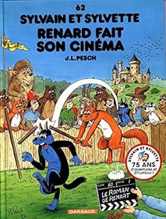 jaquette livre Sylvain et Sylvette - tome 62 - Renard fait son cinéma
