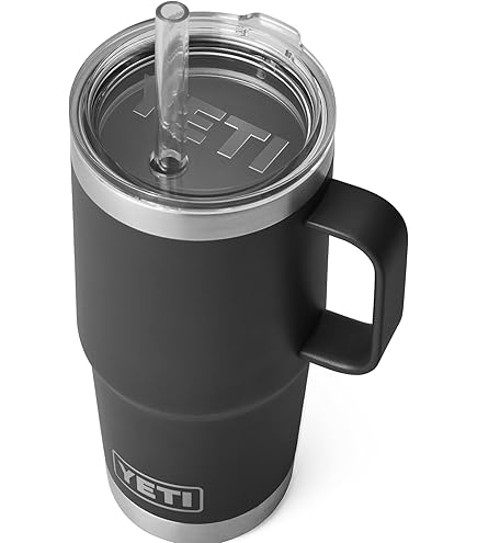 Yeti YETI Rambler Travel Mug 20 Oz Black : Amazon.co.uk