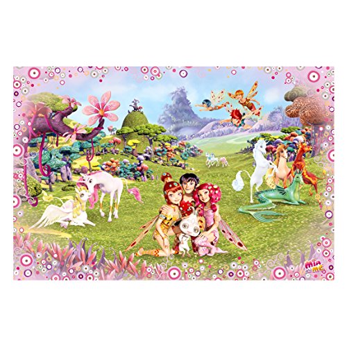Kindertapeten – Vliestapeten – Mia and Me – Mia´s magische Welt – Fototapete Breit Vlies Tapete Wandtapete Wandbild 3D Fototapete, Größe HxB: 255cm x 384cm - 6