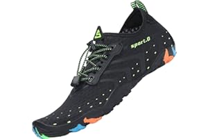 SAGUARO Scarpe da Scoglio Uomo Donna - 7/9 Fori di Drenaggio Antiscivolo Asciugatura Rapida Gr.35-48