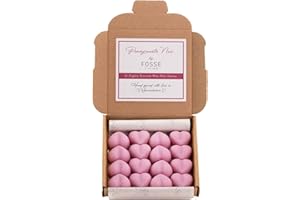 FOSSE LIVING Pomegranate Noir Strong Scented Wax Melts 16 Pack - The Gift for Every Occasion – Made in The UK