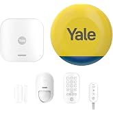 Yale Akıllı Alarm Seti AL-ESTARTKIT3-1A-V1 - 6 Par&ccedil;a, Etkin/Kısmen Etkin/Devre Dışı Modu, 4 Farklı Alan Kontrol&uuml;, Eş Zamanlı 