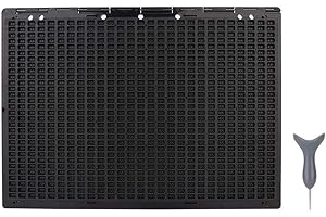 JULYKAI Braille Slate Stylus Kit,Portable 27 Lines 30 Cells Braille Writing Slate and Stylus Braille Learning Tool Accessory Braille Paper For Slate Or Brailler