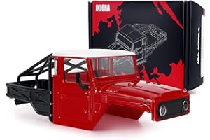 INJORA IR40-24 RC Half Truck Hard Body with Cage for 1/24 SCX24 Upgrade