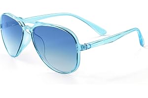 FONHCOO Sonnenbrille Kinder 5-10 Jahre Mädchen UV400 Pilotenbrille polarisiert Kinderbrille Jungen Superleichte TR90 Kindersonnenbrille